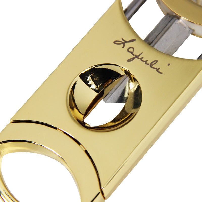 Cigar Cutter Cigar Cutter Pure Metal V-Shaped Knife