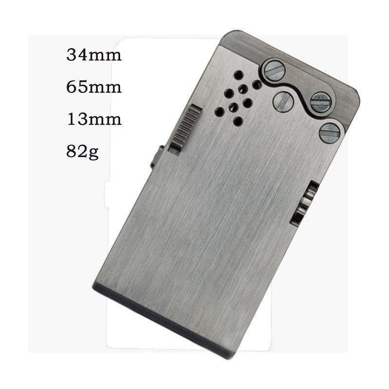 Mechanical Press Agon Tongue Automatic Ejection Brass Lighter