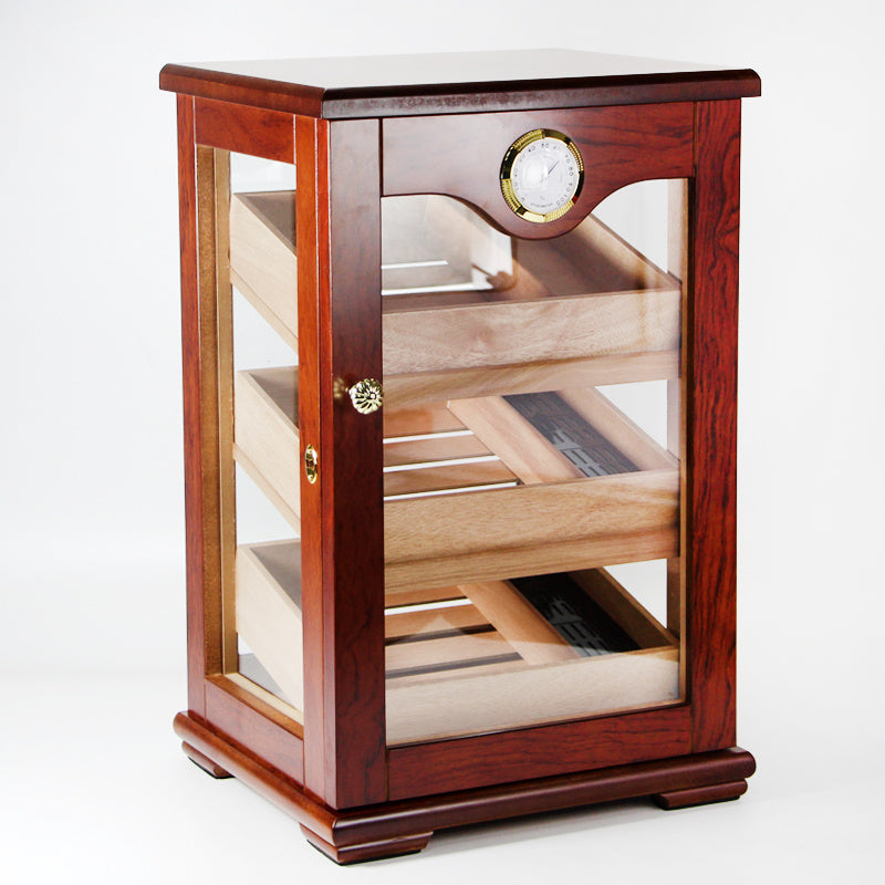 Solid Wood Large Capacity Cigar Humidor